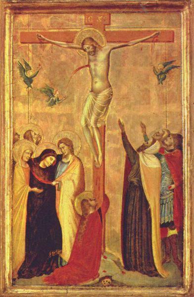Bernardo Daddi Crucifixion Spain oil painting art